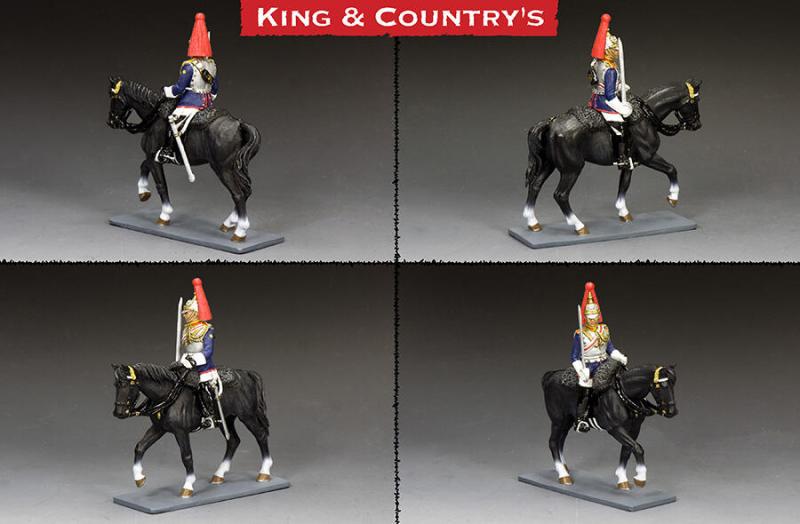  Mounted Blues And Royals Corporal of Horse--single mounted figure #2
