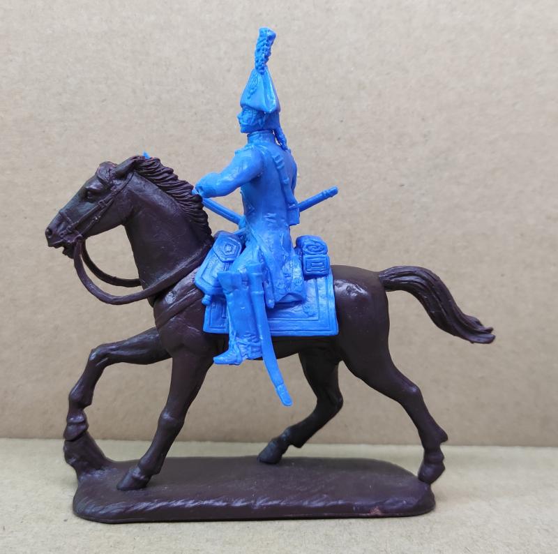 Heavy Cavalry in Bicorne--five mounted figures #6