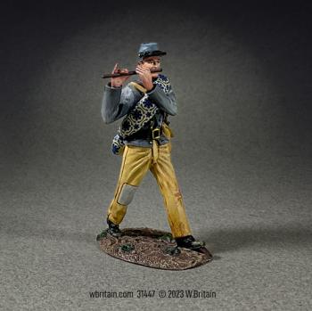 Image of Confederate Infantry Fifer Marching--single figure