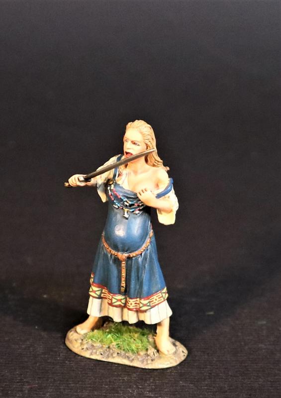 Freydis Eiriksdottir, Viking Shield Maidens, The Vikings, The Age of  Arthur--single figure - VIK-45 - Metal Toy Soldiers - Products