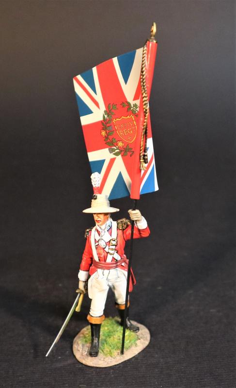 Standard Bearer, The 74th (Highland) Regiment of Foot, Wellington in India, The Battle of Assaye, 1803--single figure with flag #1