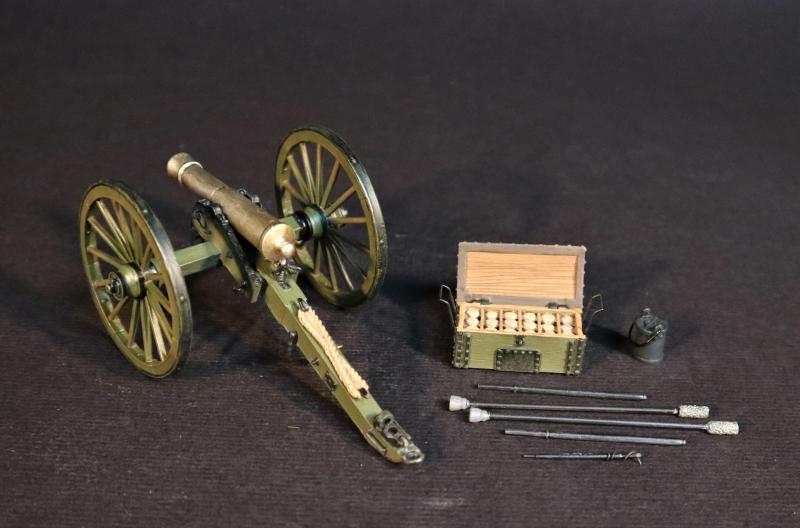 M1841 6-Pounder Field Gun (green), The American Civil War, 1861-1865--cannon and accessories #1