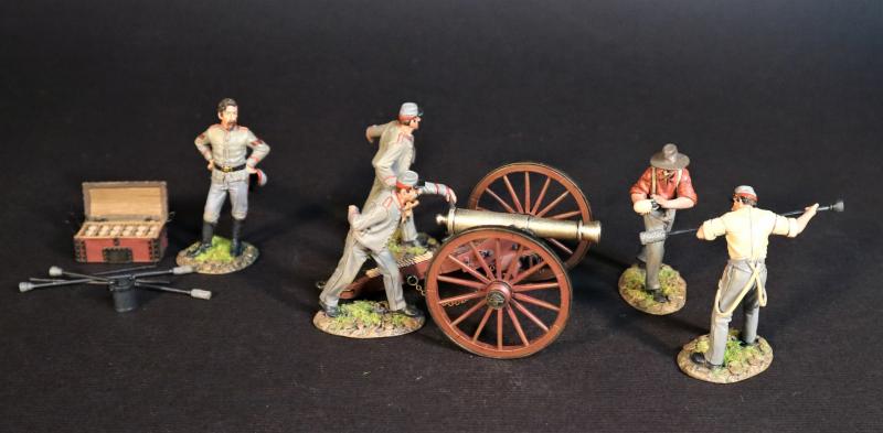 “MATHEW” Artillery Crew Loading, 1st Rockbridge Artillery, The Army of the Shenandoah, The First Battle of Manassas, 1861, The American Civil War, 1861-1865--five figures #2