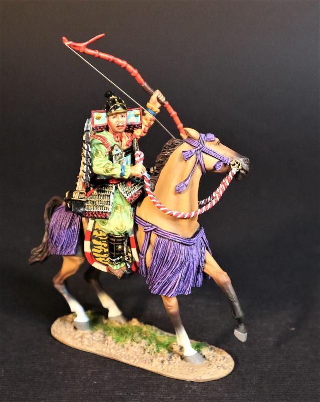 Taira no Tomomori, Taira Clan, The Gempei War, 1180-1185--single mounted figure #1