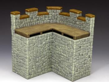 Roman Fort Corner Wall Section (Greystone)--RETIRED--LAST TWO!!! Roman Fort Corner Wall Section (Greystone)--RETIRED--LAST TWO!!! #47904