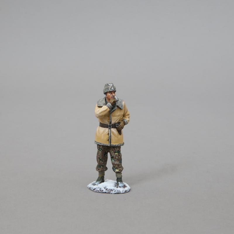 Knights Cross Officer--SS Officer in Quilted Jacket (winter camo)--single figure -- LAST THREE! #1