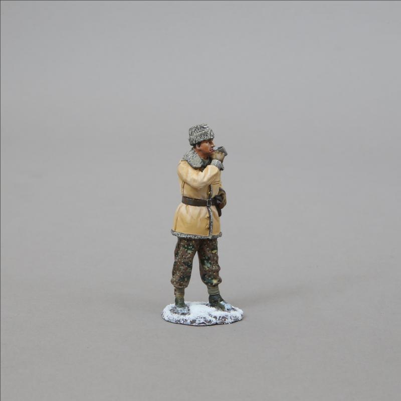 Knights Cross Officer--SS Officer in Quilted Jacket (winter camo)--single figure -- LAST THREE! #2
