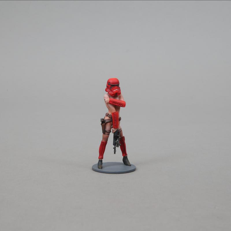 25th Century Sturmtruppen, Myths, Legends, and Biblical--single figure in red helmet with blaster pistol--ONE IN STOCK! #1