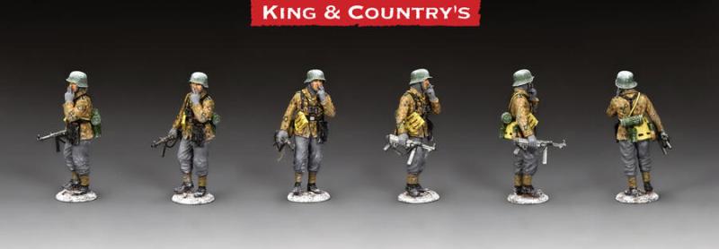 The Squad Leader--single smoking Waffen SS figure #2