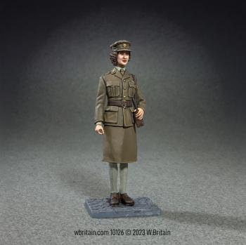 Image of Princess Elizabeth in ATS Uniform, 1944-45--single figure