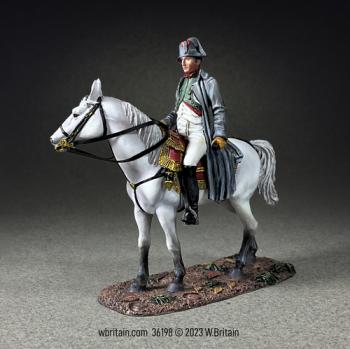 Image of Napoleon on Marengo--single mounted figure