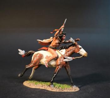 Image of Crazy Horse, The Battle Where the Girl Saved Her Brother, 17th June 1876, The Black Hill Wars, 1876-1877, Thunder on the Plains--single mounted figure--RE-RELEASING IN MAY 2024!