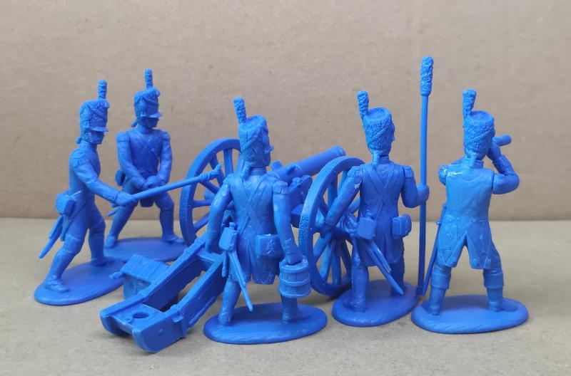 French, Old Guard Grenadiers, Foot Artillery (Imperial Guard) - makes 9 Figures and 2 cannons #3