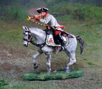 British 17th Dragoons Trumpeter--single mounted figure--RETIRED--LAST ONE!! British 17th Dragoons Trumpeter--single mounted figure--RETIRED--LAST ONE!! #48098