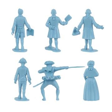 BMC Classic The Midnight Ride of Paul Revere--21 piece plastic figure playset #7