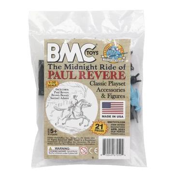 BMC Classic The Midnight Ride of Paul Revere--21 piece plastic figure playset #3