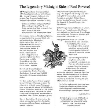BMC Classic The Midnight Ride of Paul Revere--21 piece plastic figure playset #2
