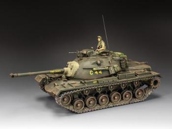 Image of “The M48A3 ‘Patton’ Main Battle Tank” 'Mad Dogs'--tank and two crew