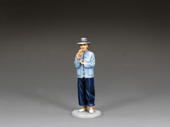 Image of The Smoker--single 1960s-era figure