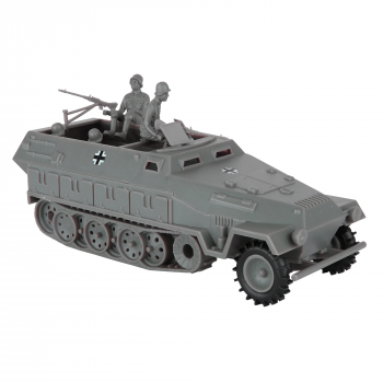 Image of 54mm CTS WW2 German Hanomag Halftrack 5pc Gray