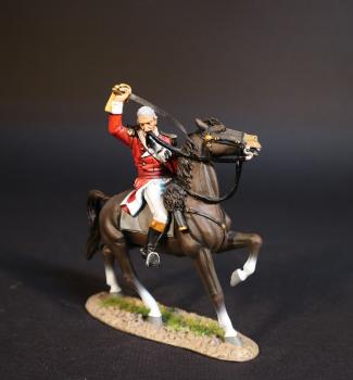 Image of Captain A. B. Campbell, The 74th (Highland) Regiment of Foot, Wellington in India, The Battle of Assaye, 1803--single mounted figure