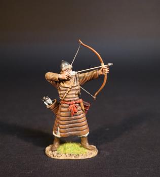 Image of Korean Auxillary Archer (brown armor), The Mongol Invasions of Japan, 1274 and 1281--single figure -SOLD OUT