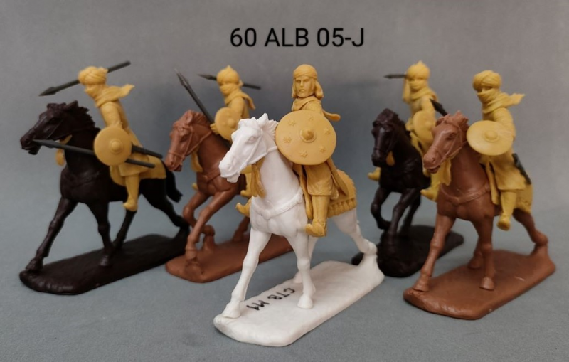 Medieval Arab Light Cavalry (Javeliners)--makes five mounted figures #1