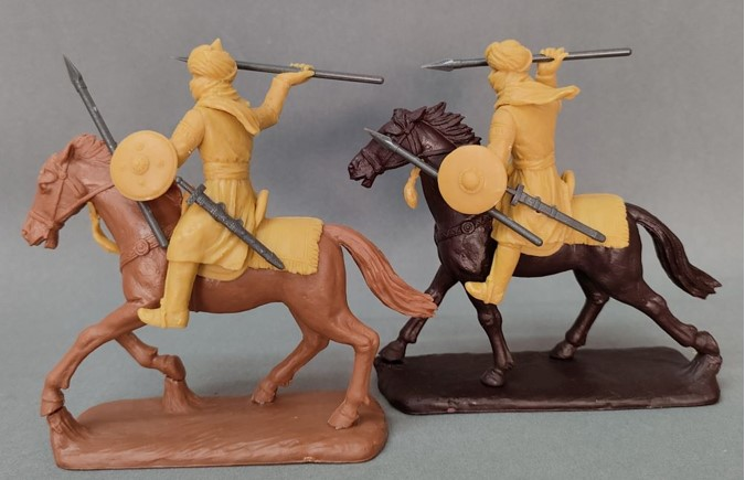 Medieval Arab Light Cavalry (Javeliners)--makes five mounted figures #3