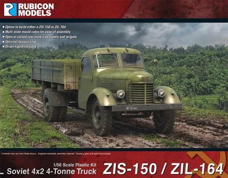 1/56 scale Soviet ZIS-150/ZIL 164 4x2 Truck #1