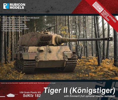 1/56 scale King Tiger with Zimmerit #1