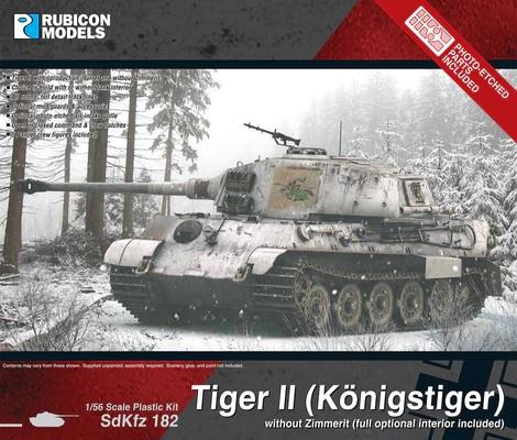 1/56 scale King Tiger without Zimmerit #1