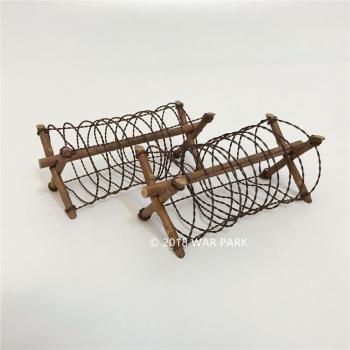 Barbed Wire Barricade Set--two barricade pieces Barbed Wire Barricade Set--two barricade pieces #48412