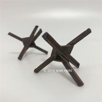 Anti-Tank Obstacle Set--two pieces Anti-Tank Obstacle Set--two pieces #48413