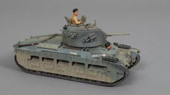 Image of T.7398  GREENLOAMING, 7 RTR, Matilda II Tank [Queen of the Desert]--tank and two crew figures