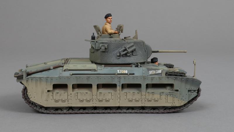 T.7398  GREENLOAMING, 7 RTR, Matilda II Tank [Queen of the Desert]--tank and two crew figures #4