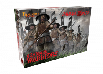 Image of 28mm Samurai Wars: Ashigaru Warriors--24 multi-part plastic figures--