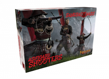 Image of 28mm Samurai Wars: Ashigaru Shooters--24 multi-part plastic figures--