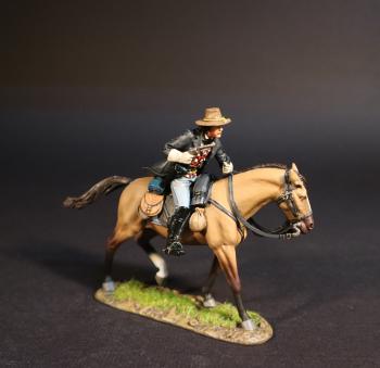 Image of Brigadier General Stand Watie, 1st Cherokee Mounted Rifles, The Confederate Army, The American Civil War, 1861-1865--single mounted figure