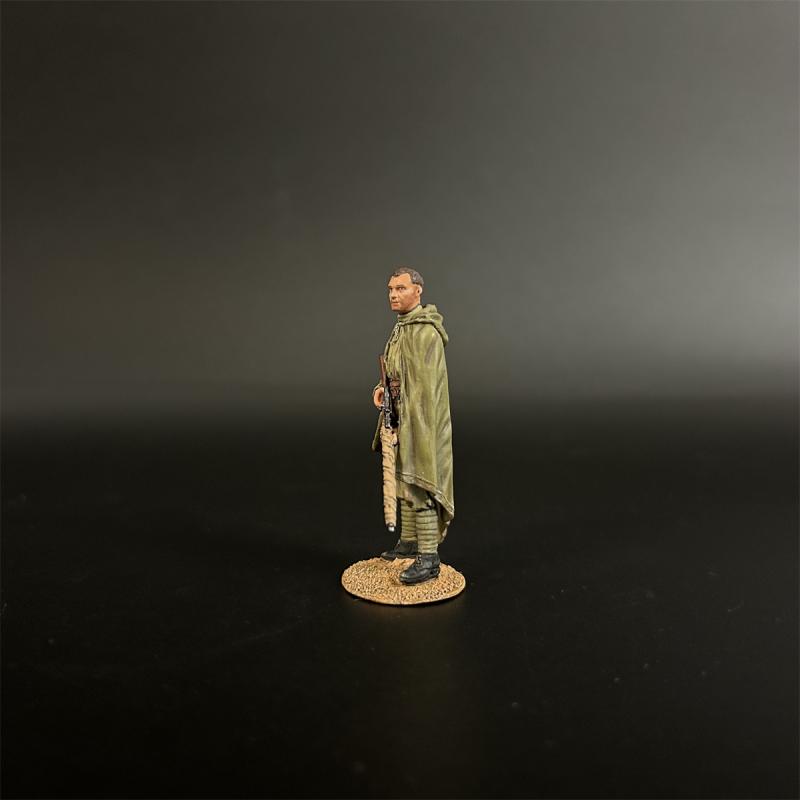 Red Army Sniper Vassili Wearing a Cloak--single standing figure with rifle pointed downwards (bare head) #4