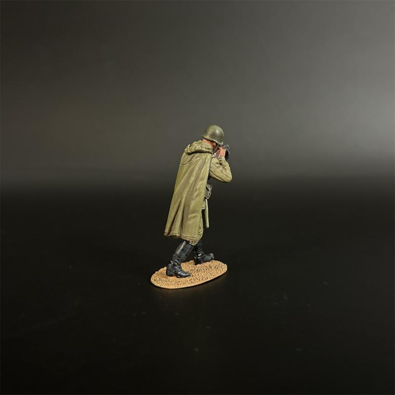 Red Army Machine Gunner Wearing a Cloak--single figure striding forward #7