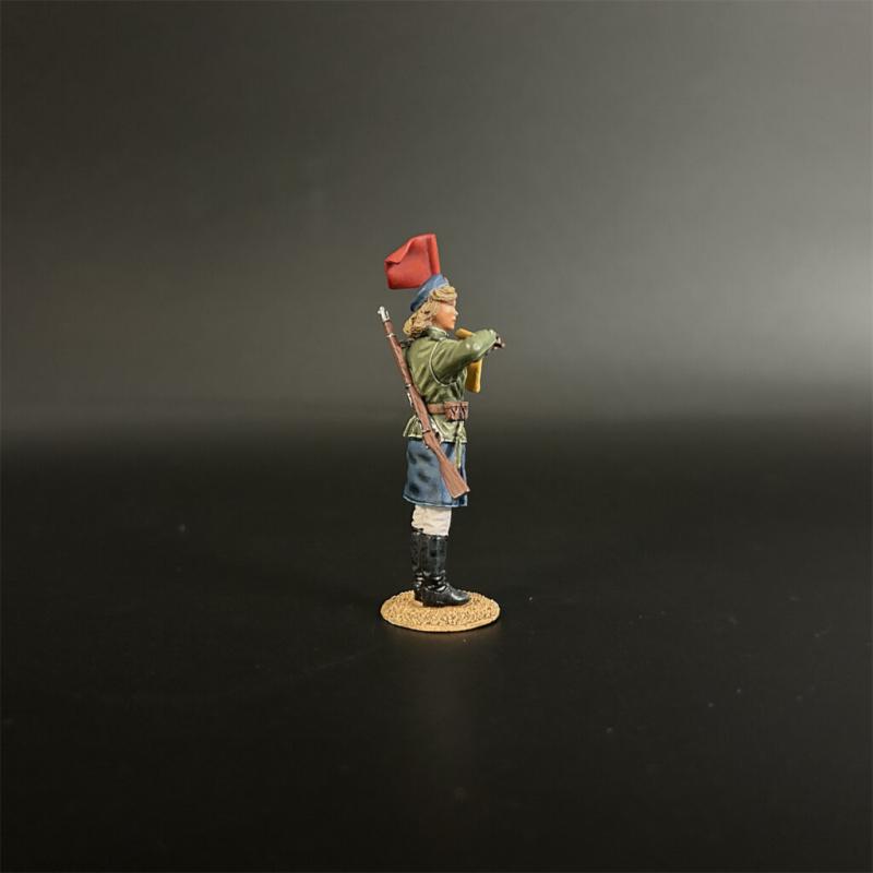 Red Army Female Traffic Soldier--single standing figure #6