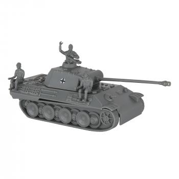 Image of BMC CTS WWII German Panther V Tank--Gray 1:38 scale Plastic Army Men Military Vehicle