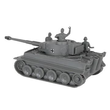 BMC CTS WWII German Tiger I Tank--Gray 1:38 scale Plastic Army Men Military Vehicle #3