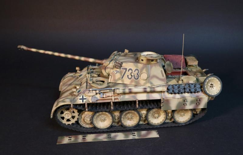 German Panzerkampfwagen "Panther" Ausf. D (Sd.Kfz.171),  Panther #733 of Panzer-Abteilung 52, Panzer-Regiment "von Lauchert" #1