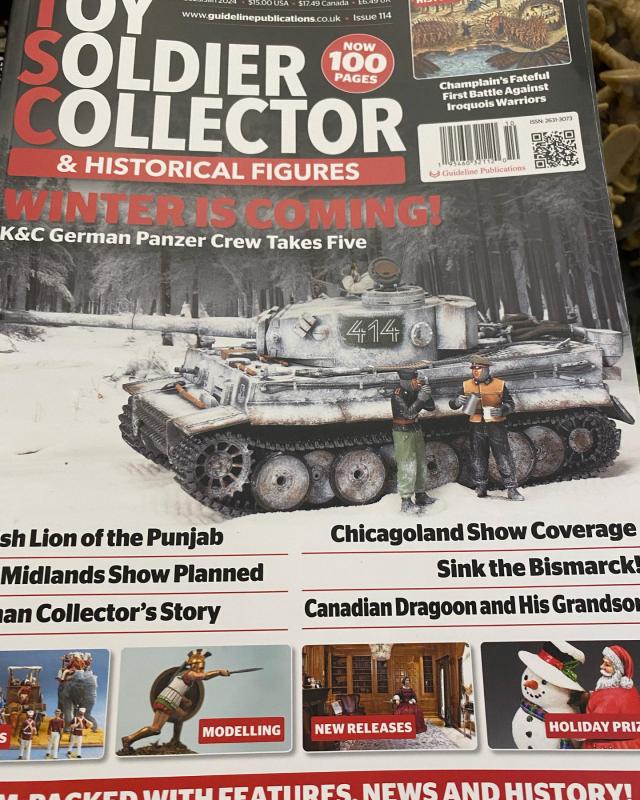 Toy Soldier Collector & Historical Figures Magazine #114 December/January 2024 #1