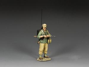 Image of AK Radio Operator with Rifle--single standing Afrika Korp figure