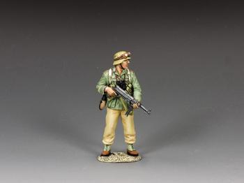 Image of AK MP40 Gunner--single standing Afrika Korp figure