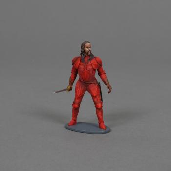 Image of Vlad the Impaler--single armored figure standing with sword--RETIRED -- LAST TWO!!