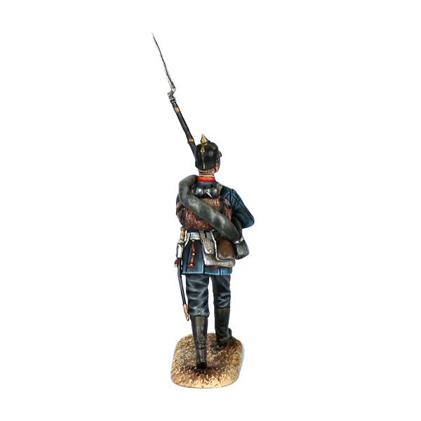 Prussian Infantry Advancing Raised Arms 1870-1871--single figure #3