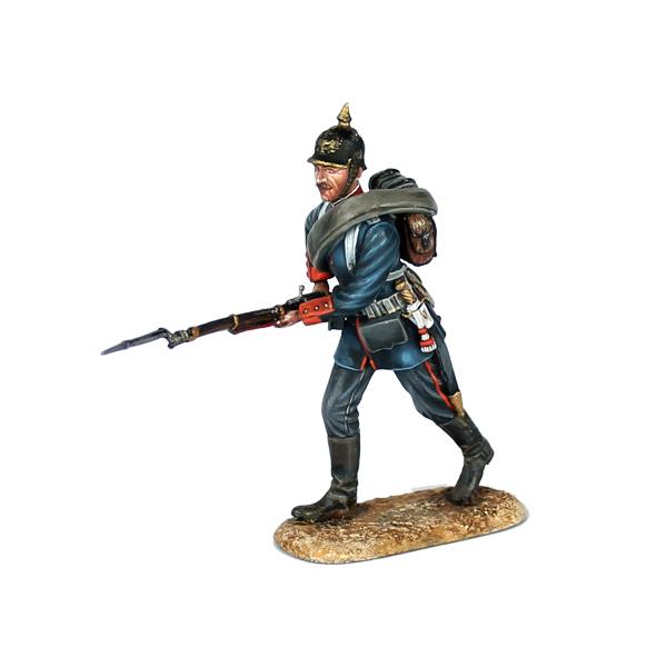 Prussian Infantry Advancing Leveled Arms 1870-1871--single figure #1